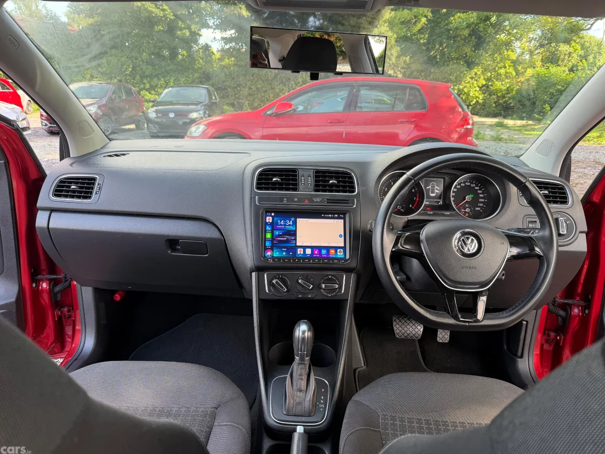 Volkswagen Polo Hatchback, Petrol, 2015, Orange