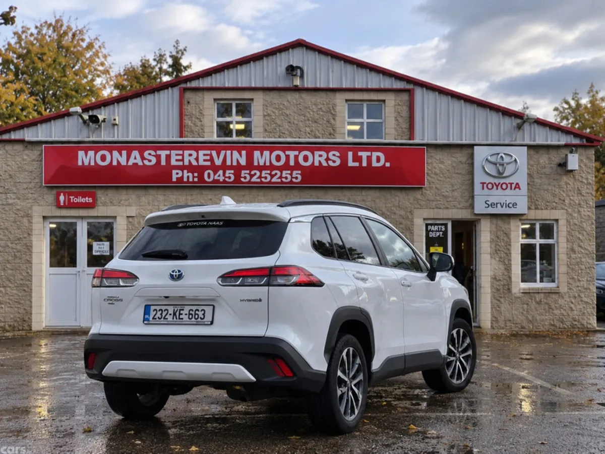 Toyota Corolla Cross SUV, Petrol Hybrid, 2023, White