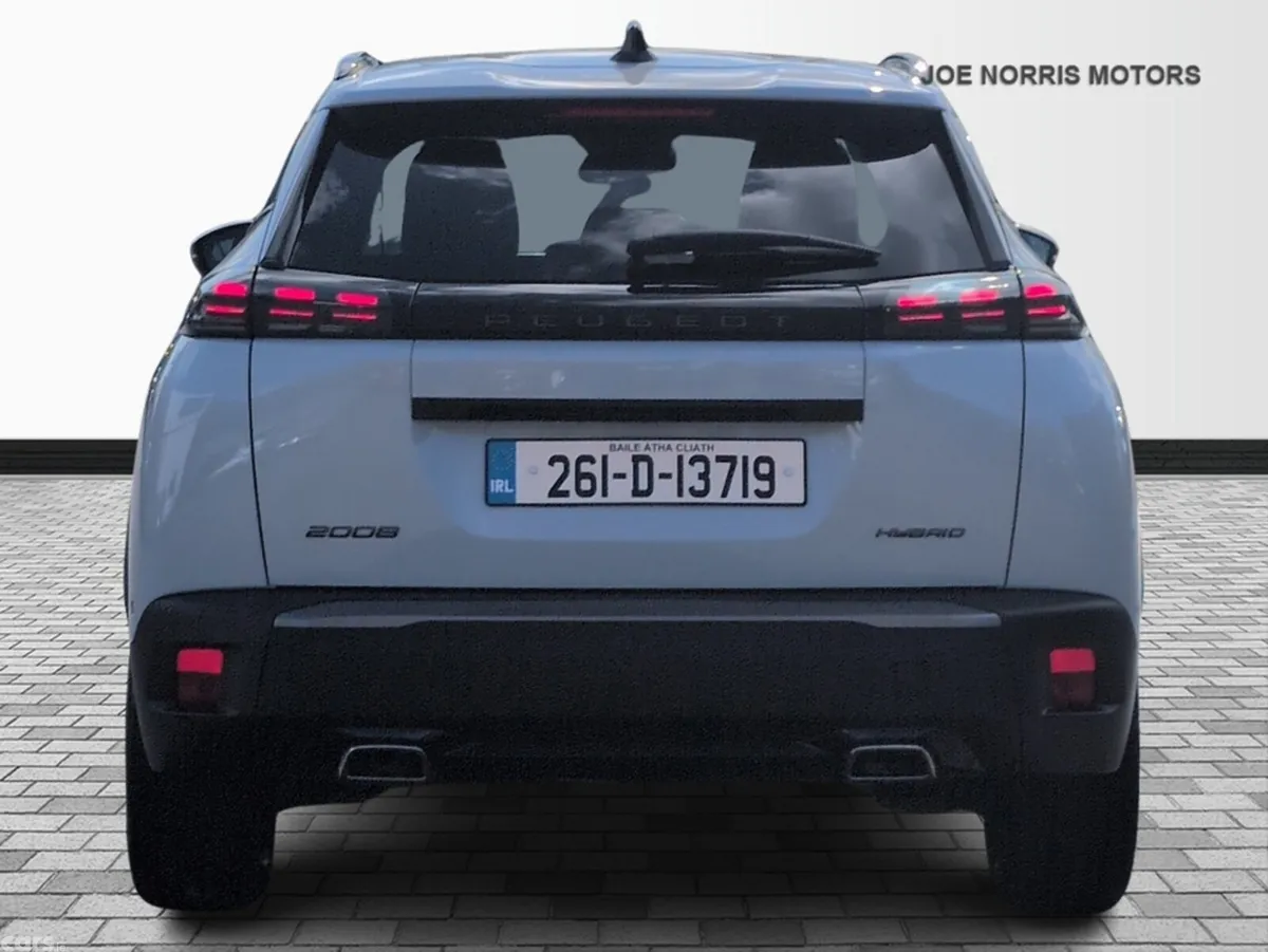 Peugeot 2008 SUV, Petrol Hybrid, 2026, White