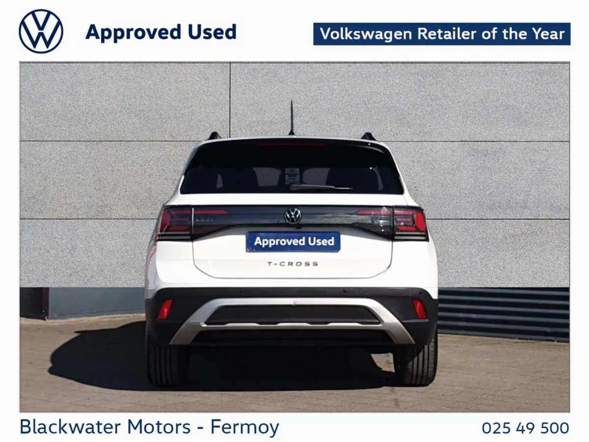 Volkswagen T-Cross SUV, Petrol, 2026, White