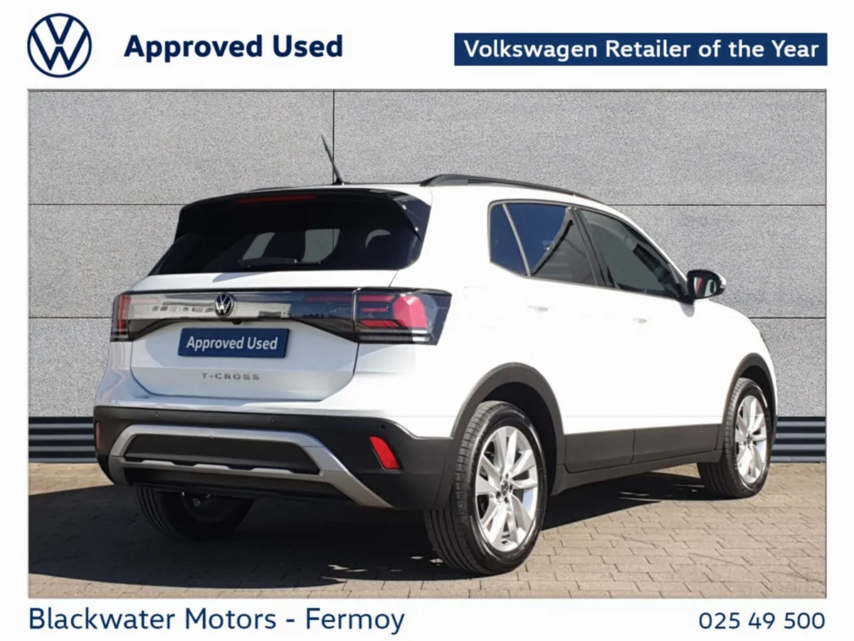 Volkswagen T-Cross SUV, Petrol, 2026, White