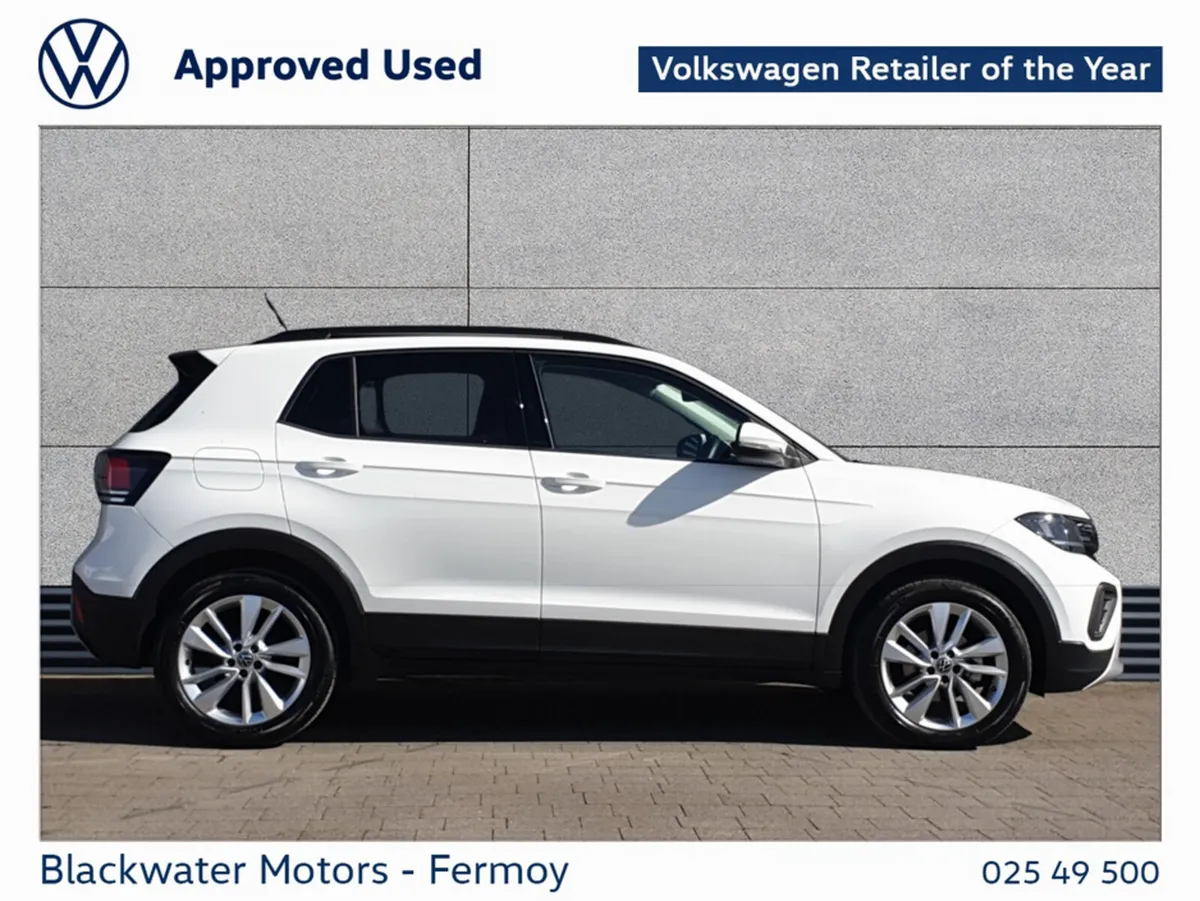 Volkswagen T-Cross SUV, Petrol, 2026, White