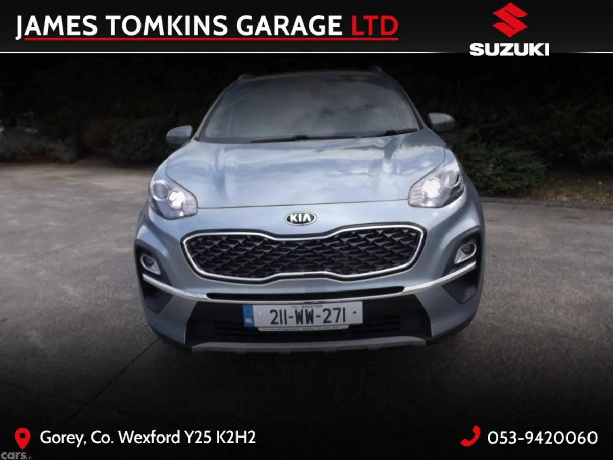 Kia Sportage MPV, Diesel Hybrid, 2021, Grey