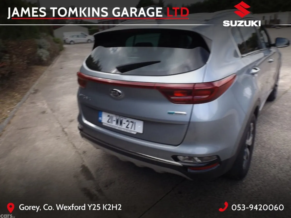 Kia Sportage MPV, Diesel Hybrid, 2021, Grey