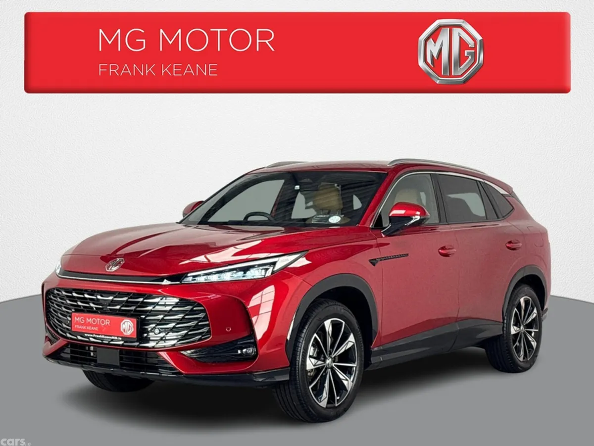 MG HS Hatchback, Petrol Plug-in Hybrid, 2025, Red
