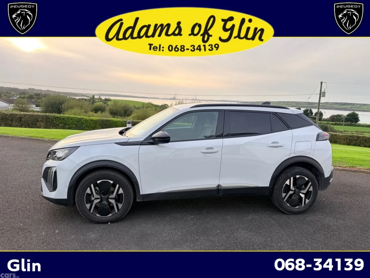 Peugeot 2008 SUV, Petrol Hybrid, 2026, White