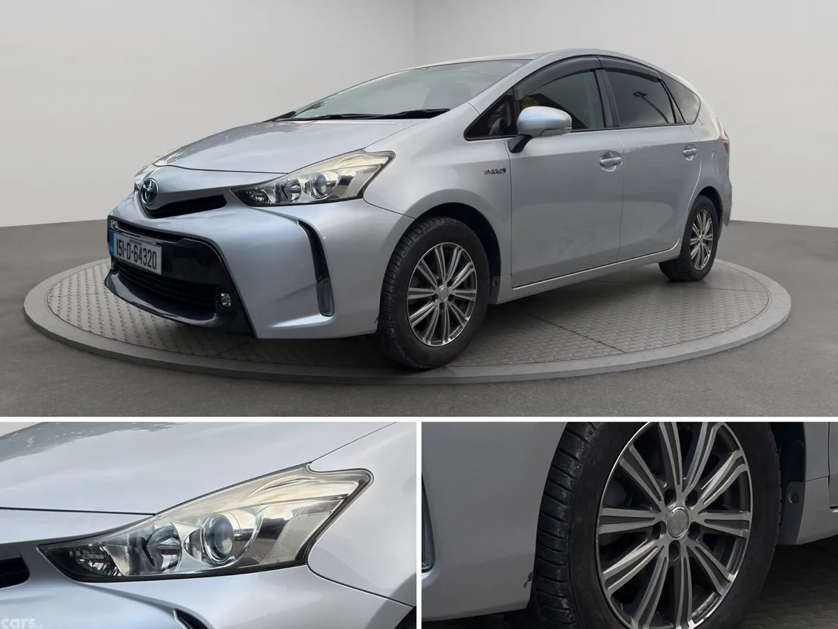 Toyota Prius MPV, Petrol Hybrid, 2015, Silver