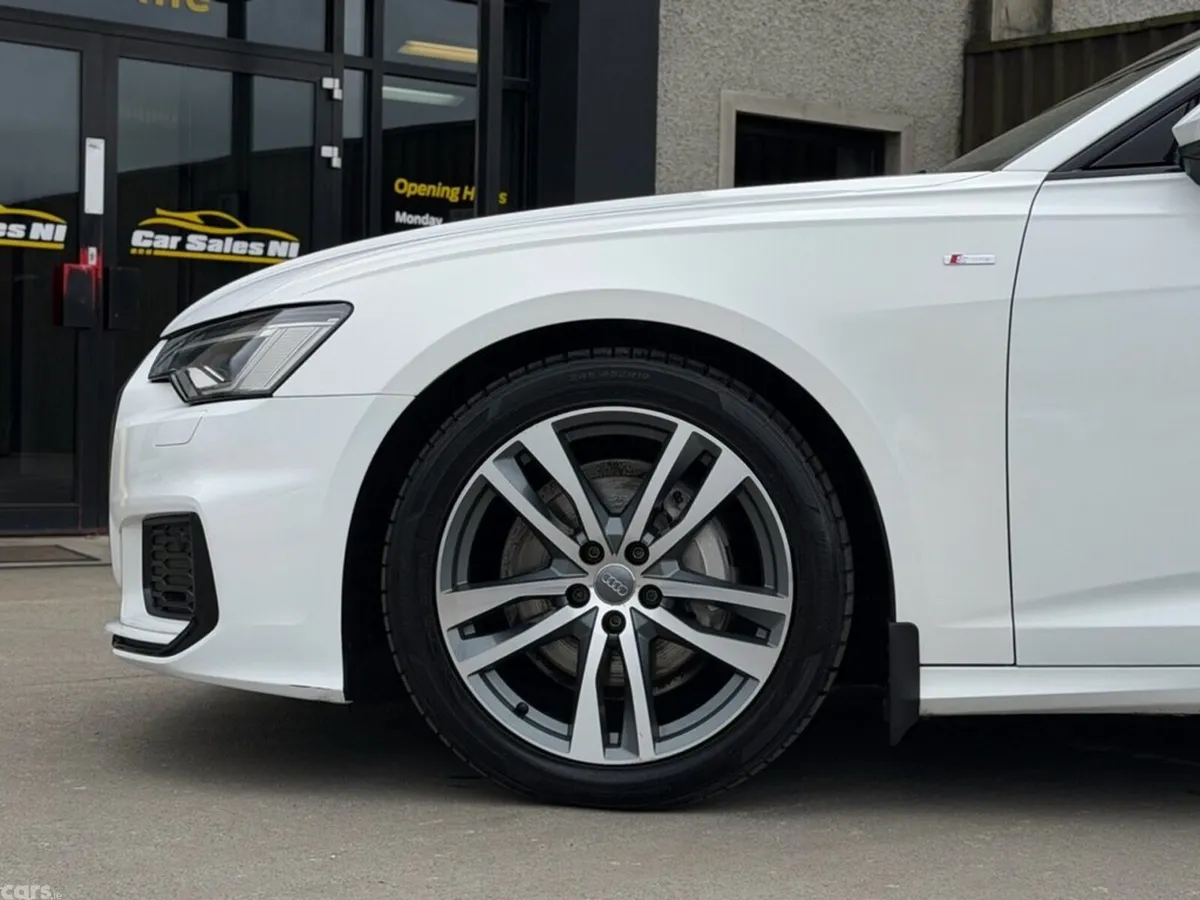 Audi A6 Saloon, Diesel Hybrid, 2021, White