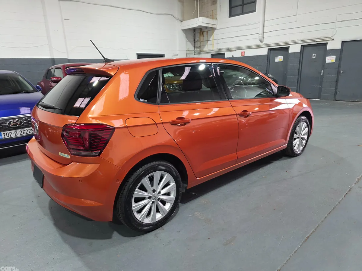 Volkswagen Polo Hatchback, Petrol, 2018, Orange