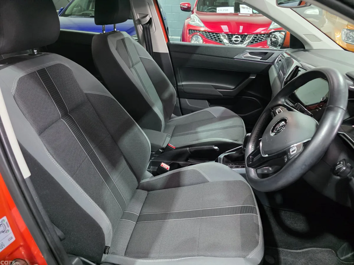 Volkswagen Polo Hatchback, Petrol, 2018, Orange