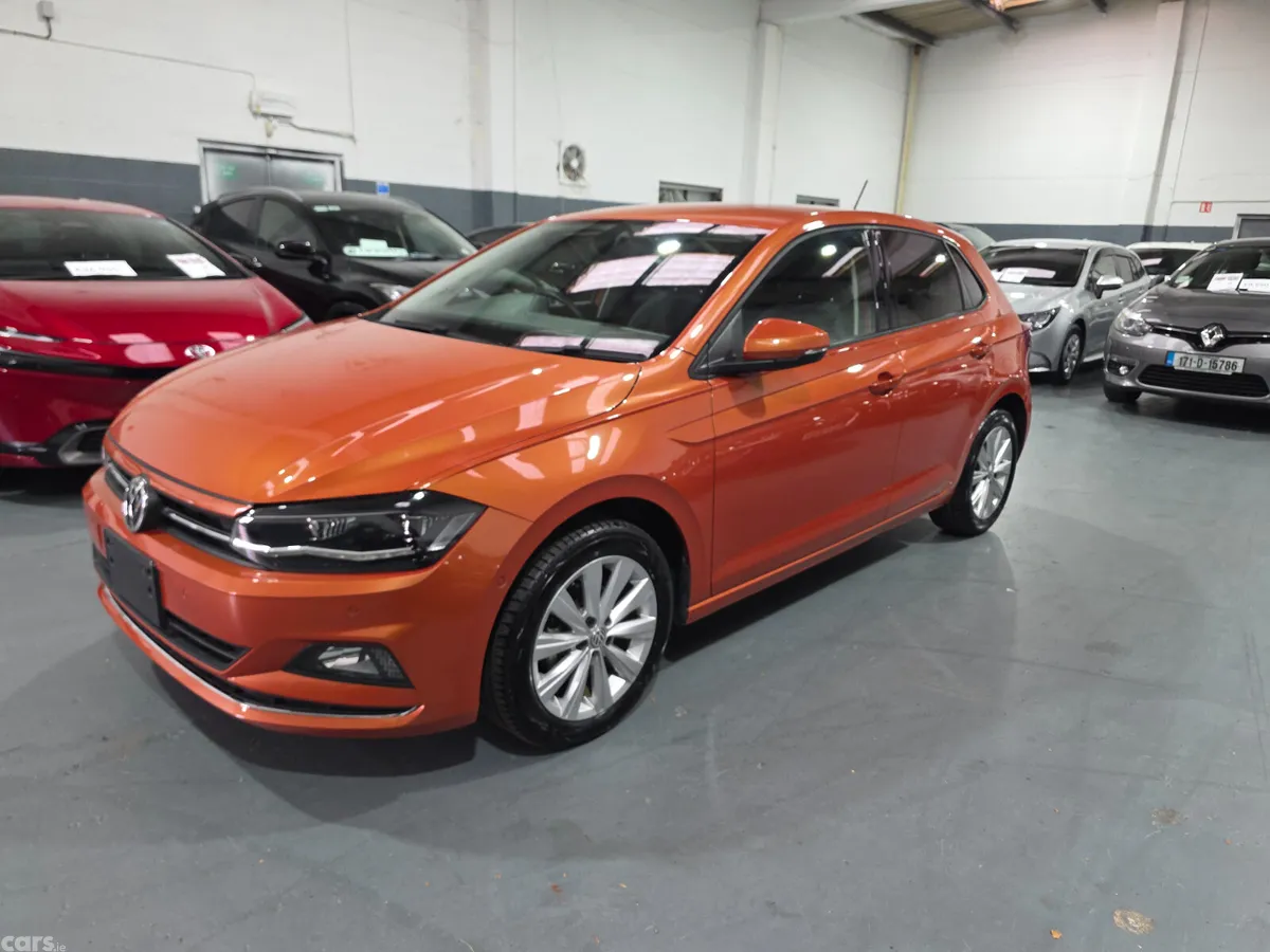 Volkswagen Polo Hatchback, Petrol, 2018, Orange
