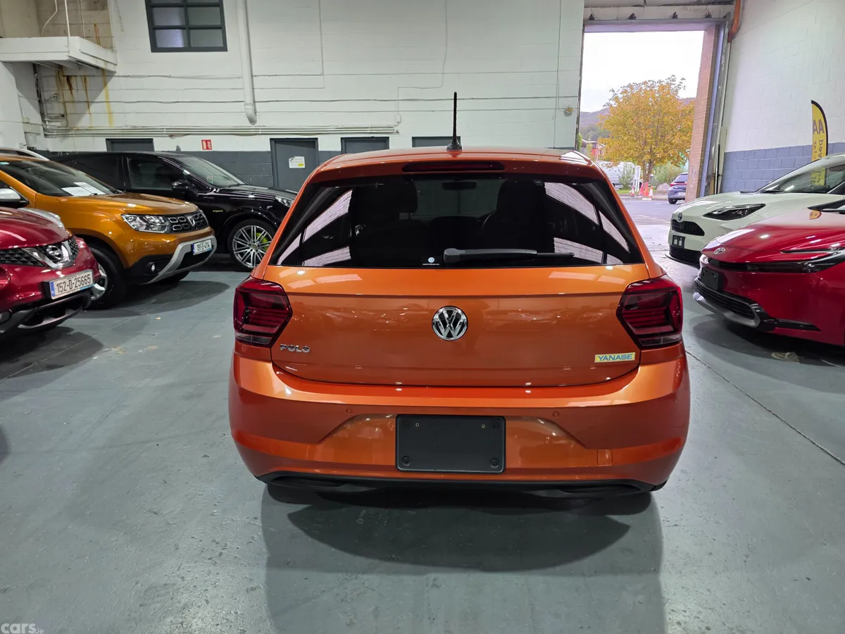 Volkswagen Polo Hatchback, Petrol, 2018, Orange