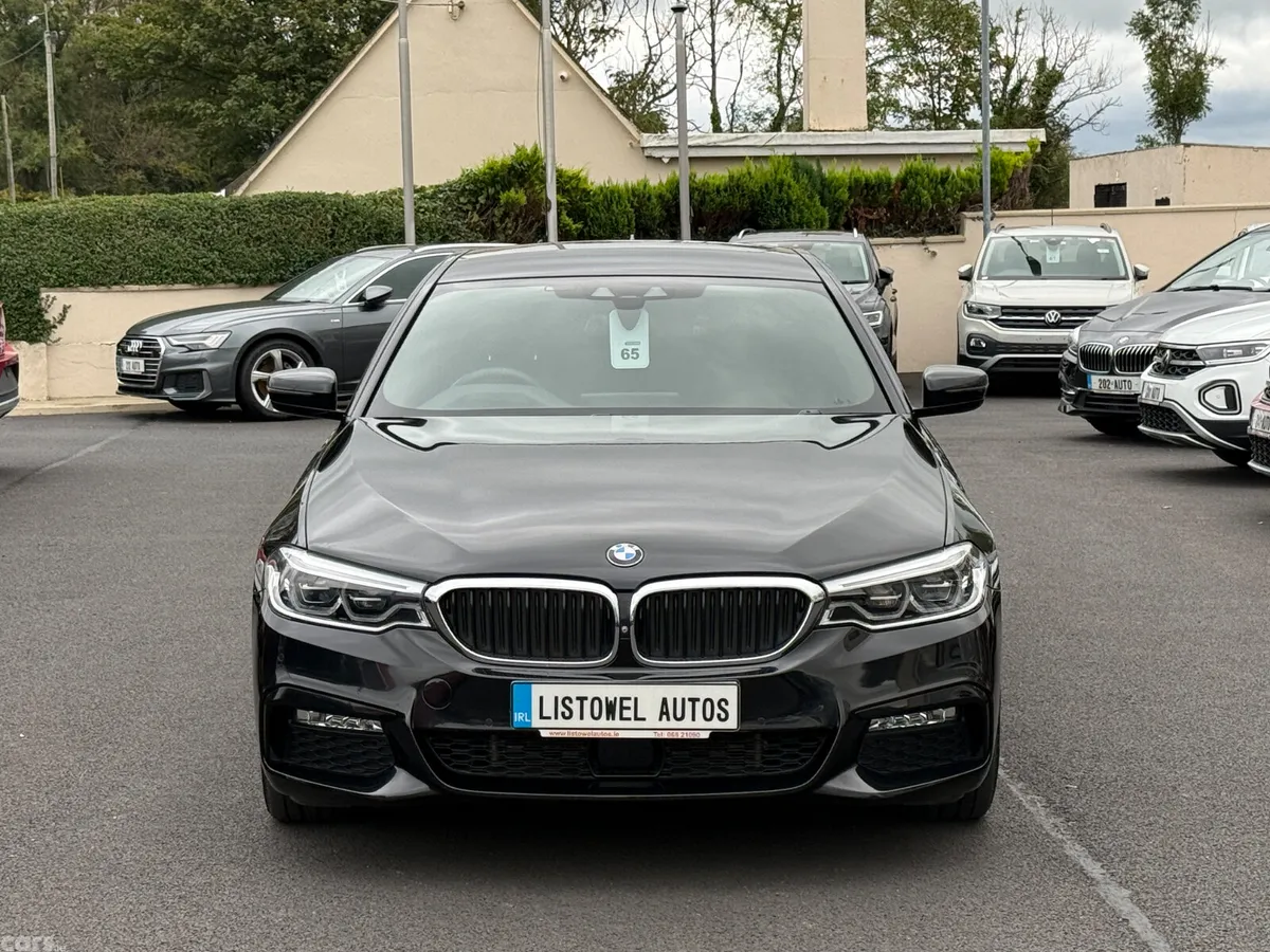 BMW 5-Series Saloon, Petrol Plug-in Hybrid, 2017, Black