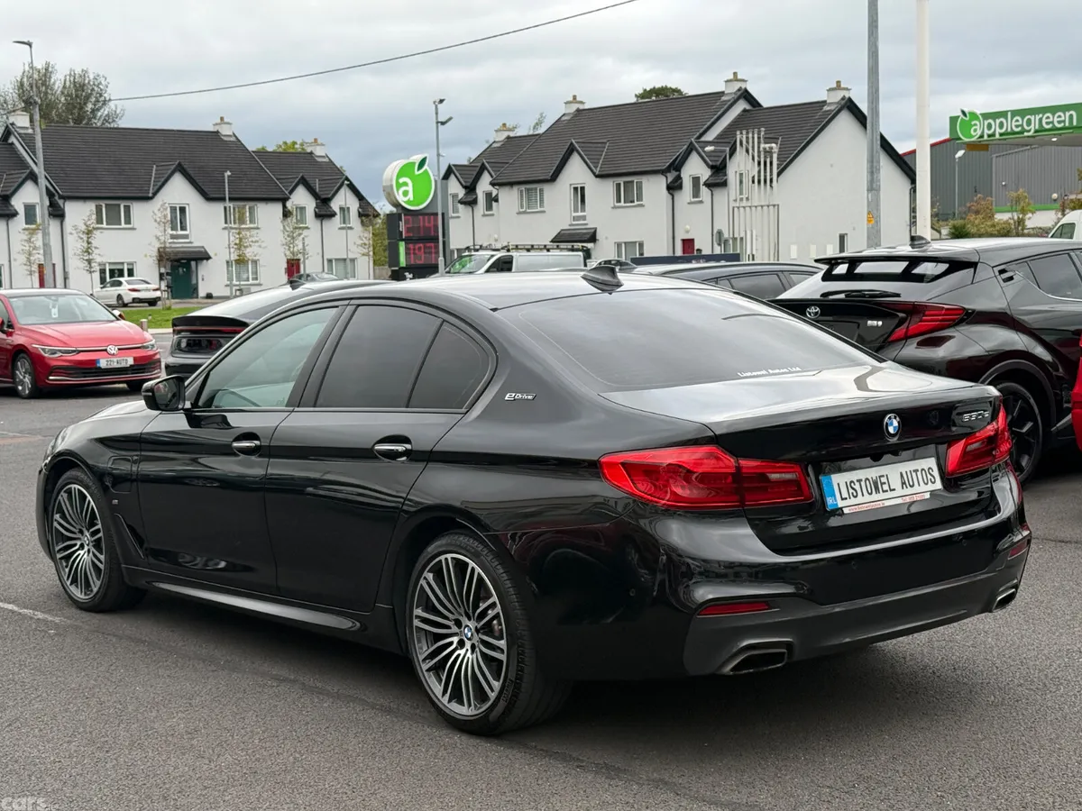BMW 5-Series Saloon, Petrol Plug-in Hybrid, 2017, Black