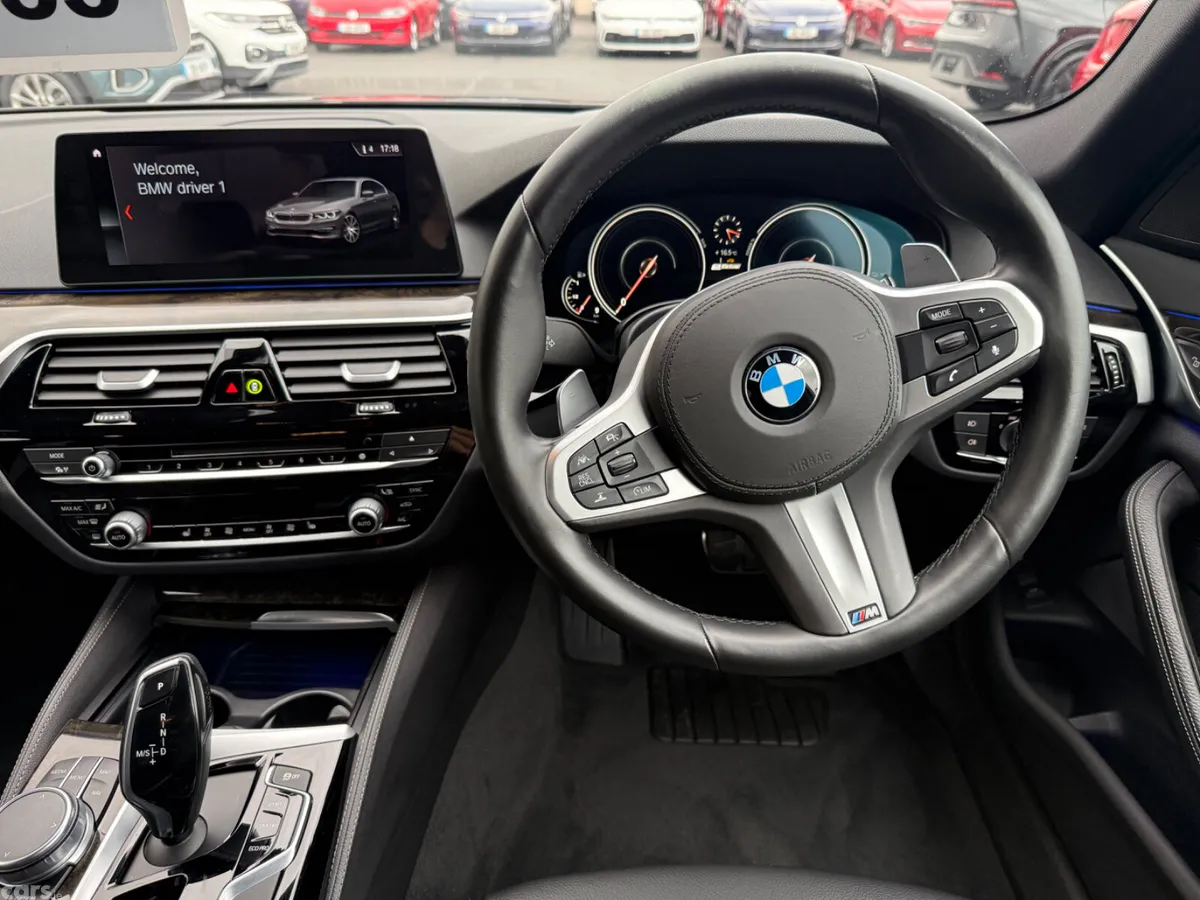 BMW 5-Series Saloon, Petrol Plug-in Hybrid, 2017, Black