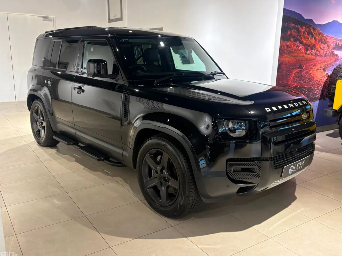Land Rover Defender SUV, Petrol Plug-in Hybrid, 2024, Black