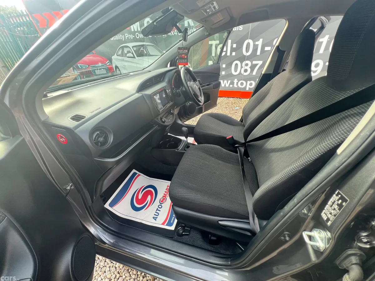 Toyota Vitz Hatchback, Petrol Hybrid, 2018, Silver