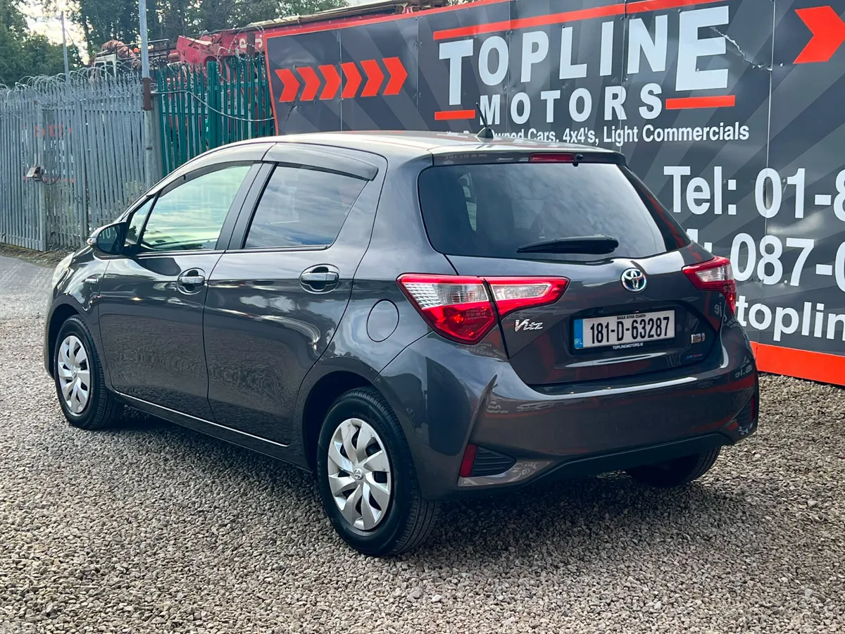 Toyota Vitz Hatchback, Petrol Hybrid, 2018, Silver