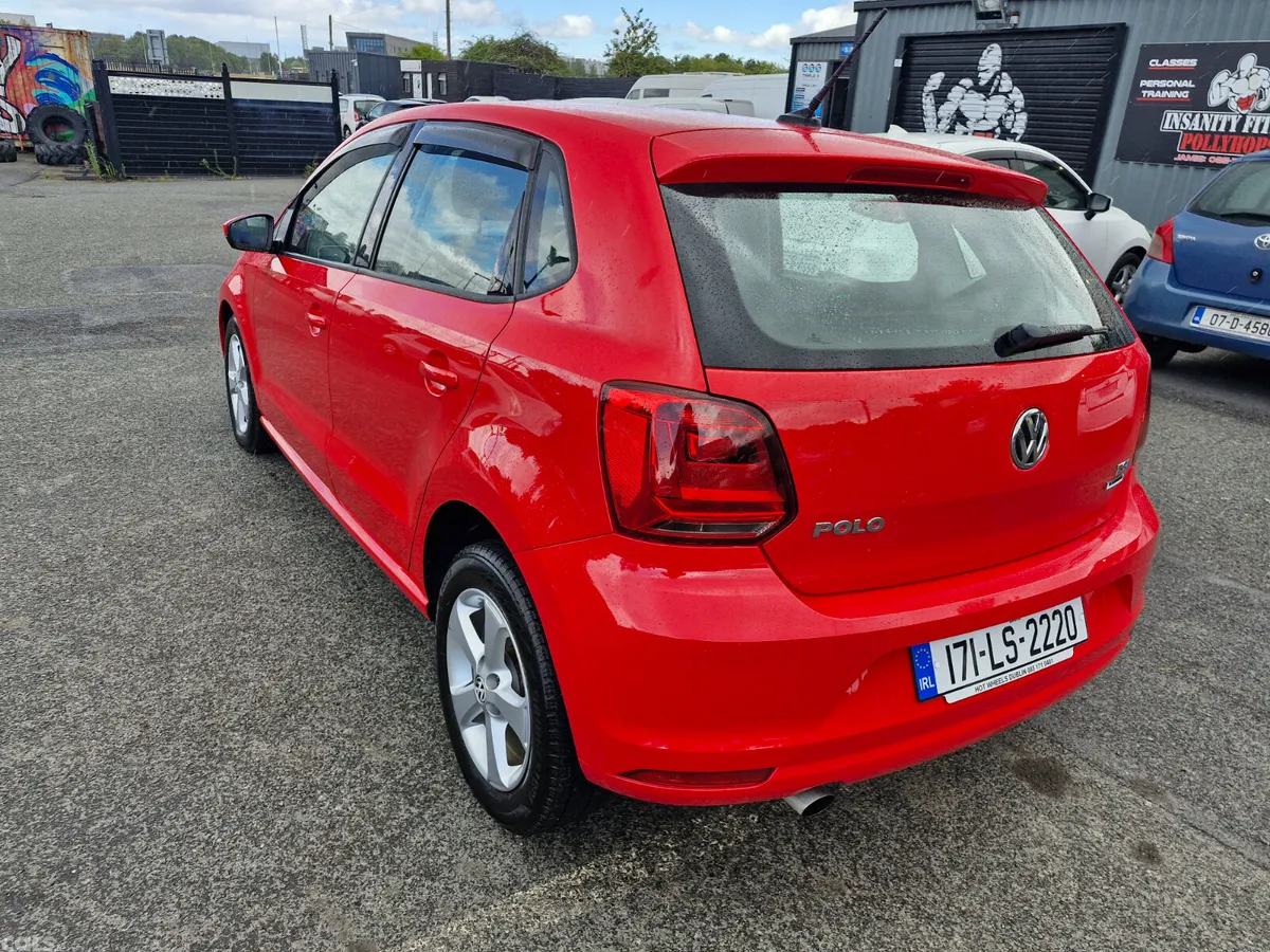 Volkswagen Polo Hatchback, Petrol, 2017, Red