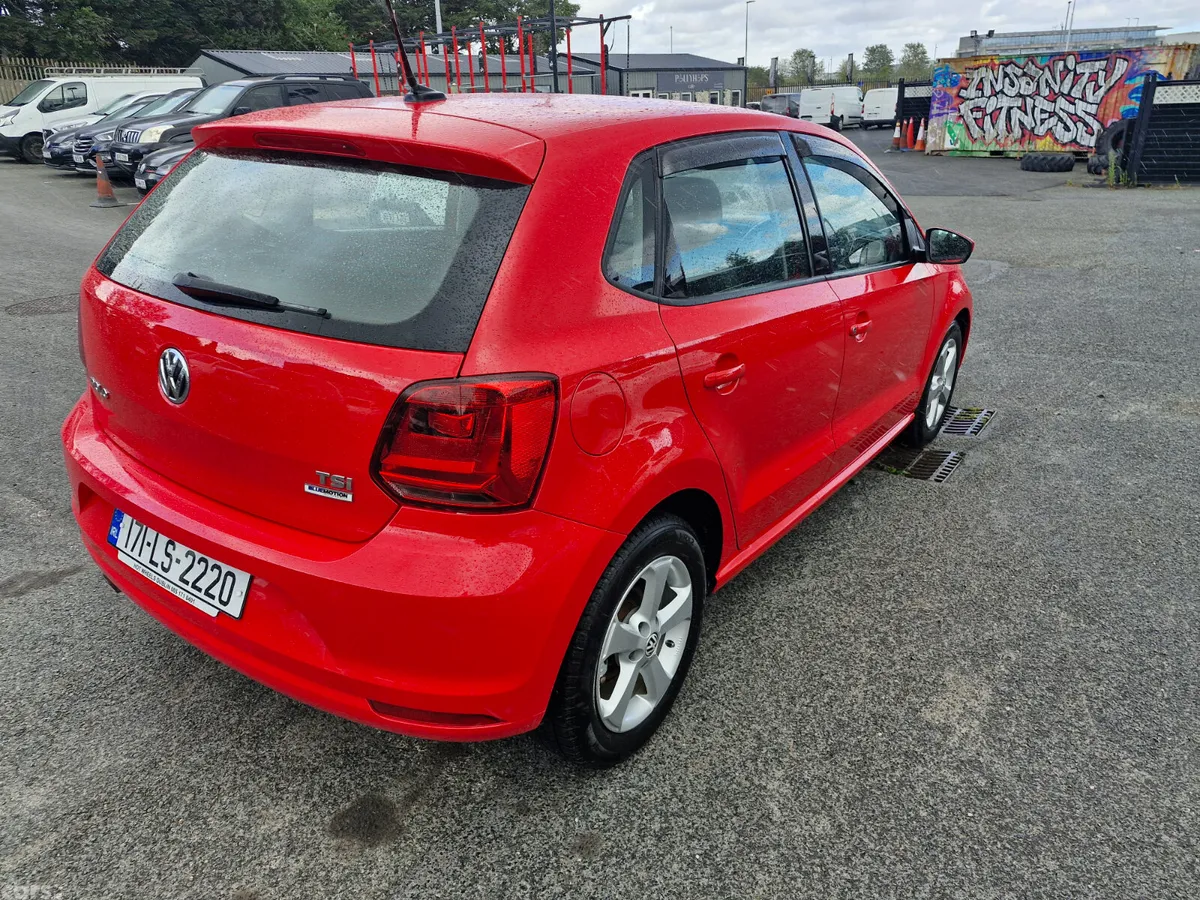 Volkswagen Polo Hatchback, Petrol, 2017, Red