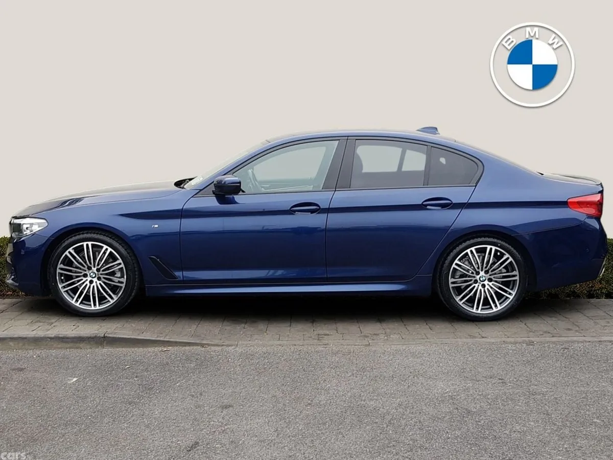 BMW 5-Series Saloon, Diesel, 2020, Blue