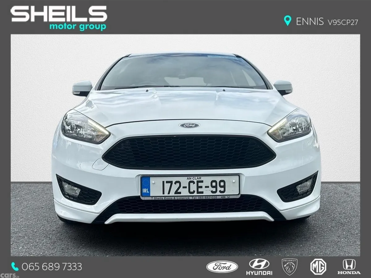 Ford Focus Hatchback, Petrol, 2017, White