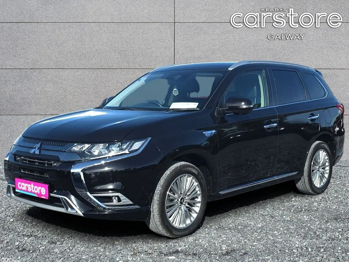 Mitsubishi Outlander SUV, Petrol Plug-in Hybrid, 2019, Black