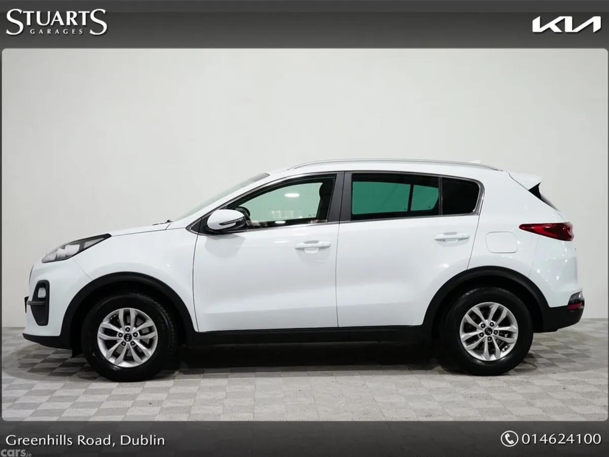 Kia Sportage MPV, Diesel Hybrid, 2021, White