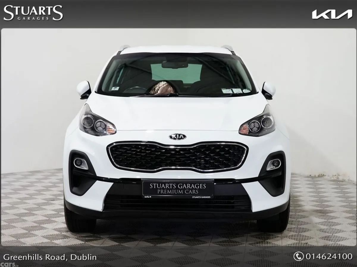 Kia Sportage MPV, Diesel Hybrid, 2021, White