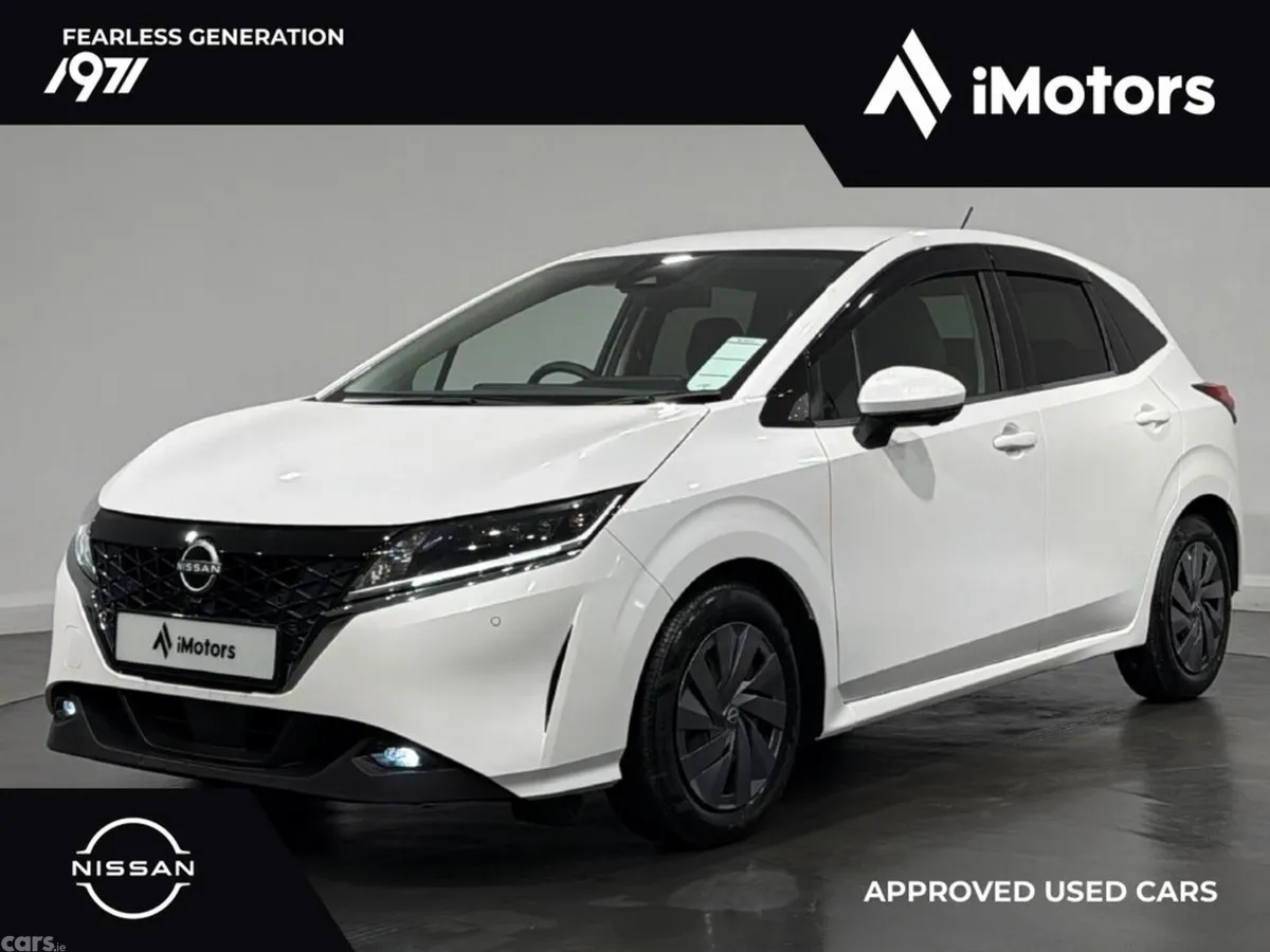 Nissan Note Hatchback, Petrol Hybrid, 2021, White