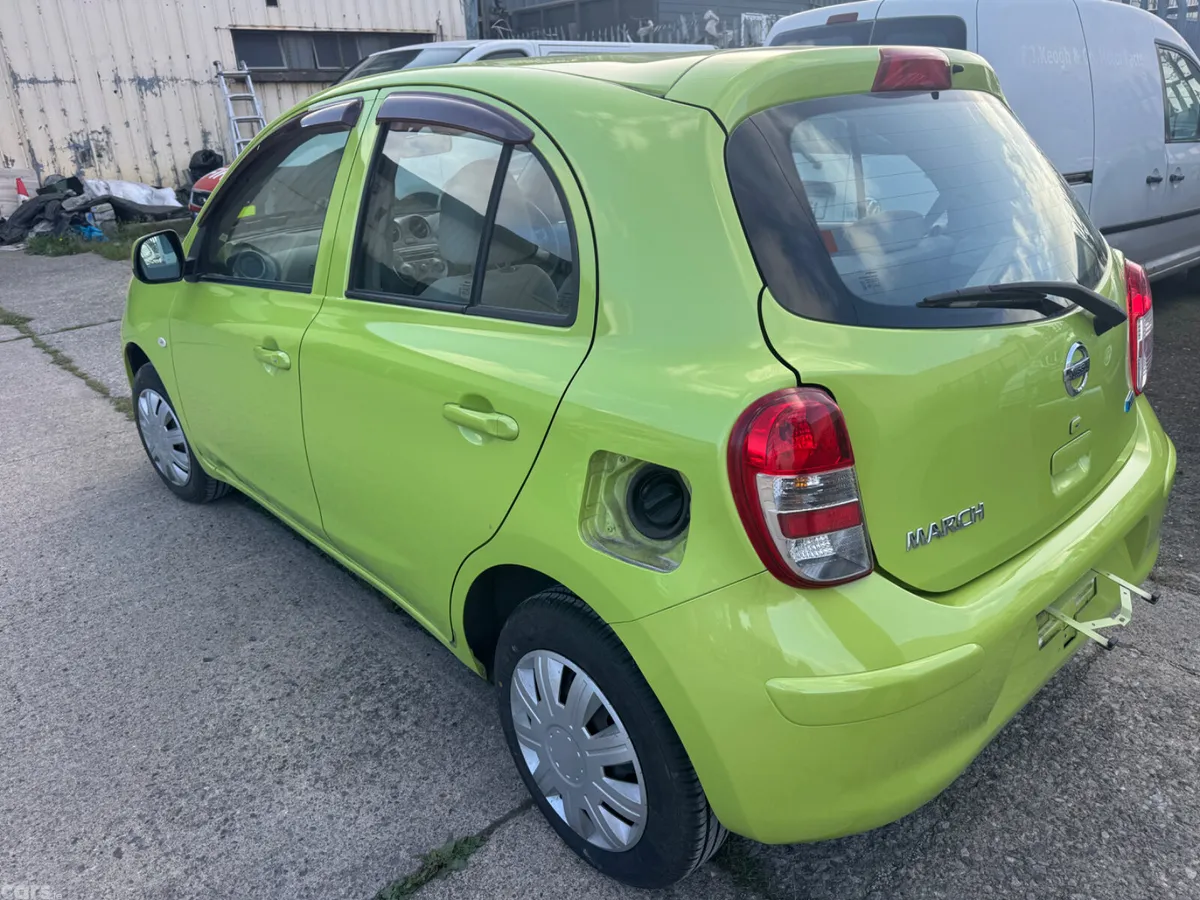 Nissan March Hatchback, Petrol, 2013, Green