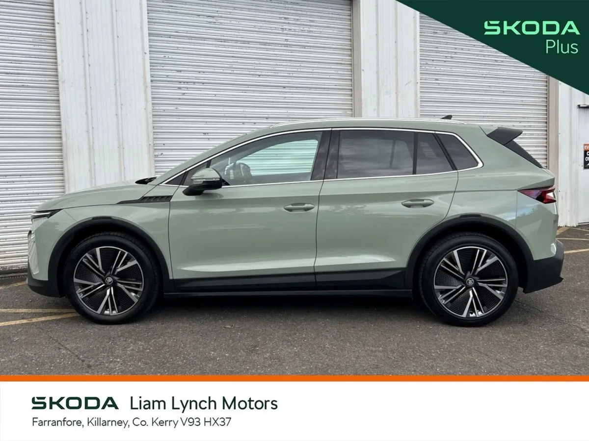 Skoda Elroq SUV, Electric, 2026, Green