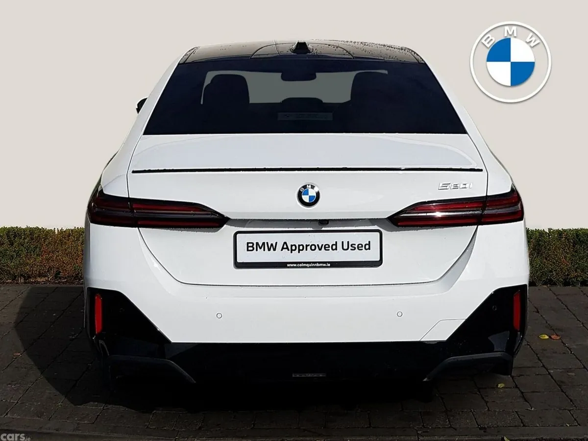 BMW 5-Series Saloon, Petrol, 2024, White