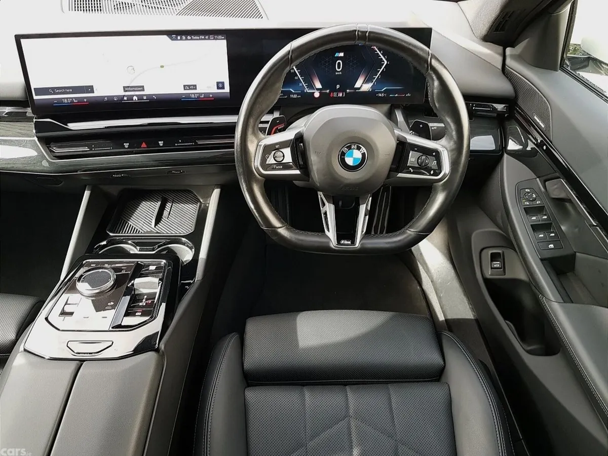 BMW 5-Series Saloon, Petrol, 2024, White