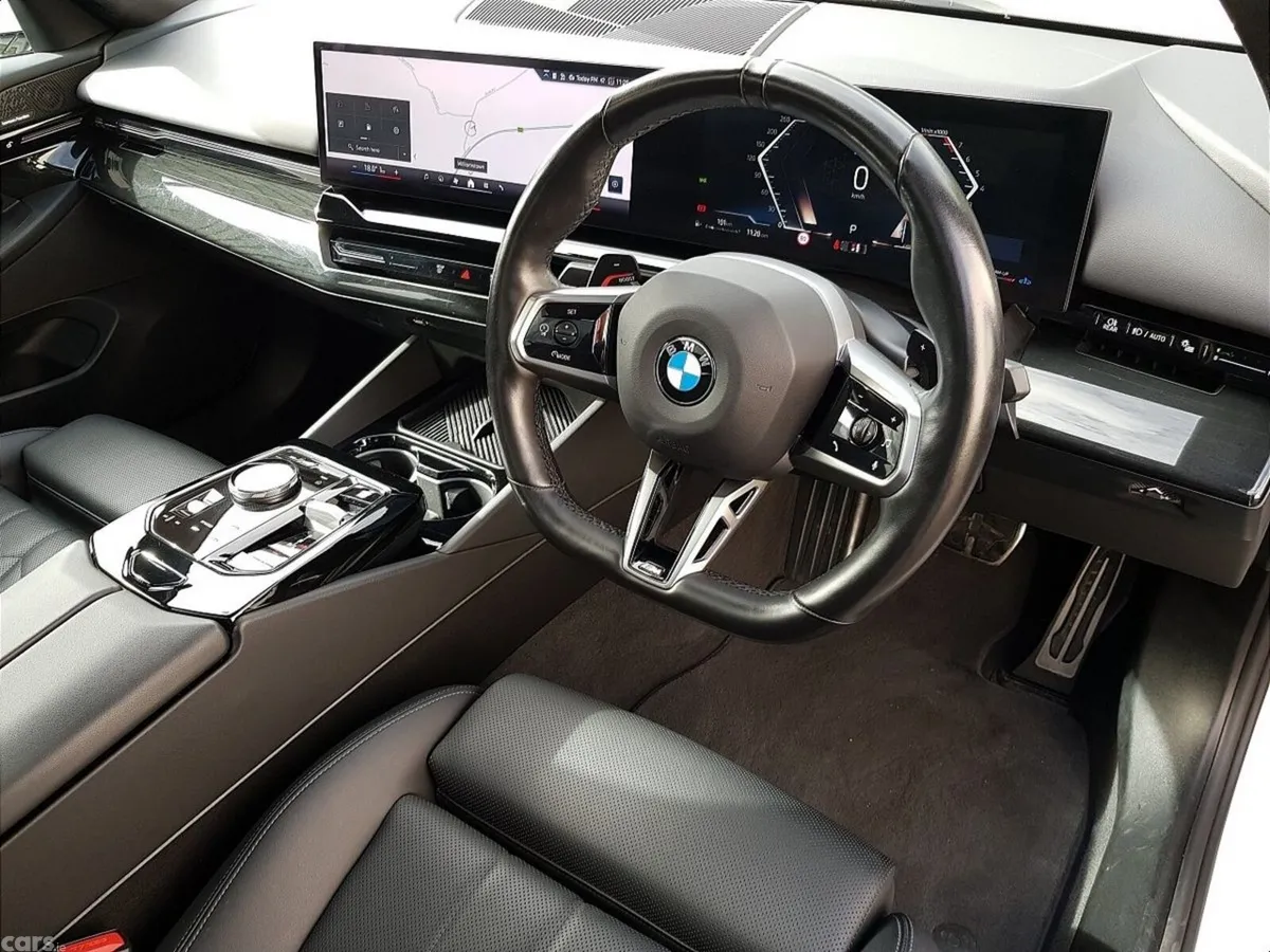 BMW 5-Series Saloon, Petrol, 2024, White