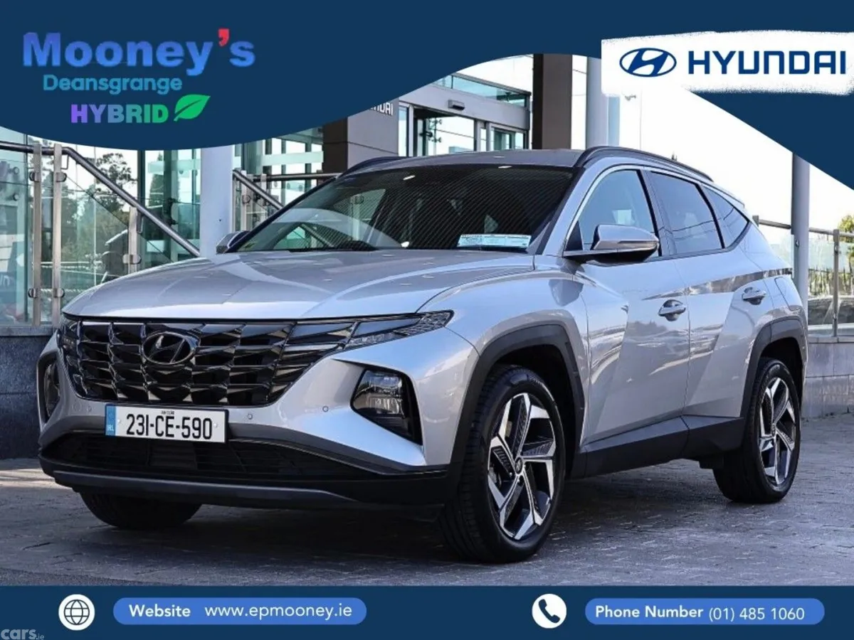 Hyundai Tucson SUV, Petrol Hybrid, 2023, Silver