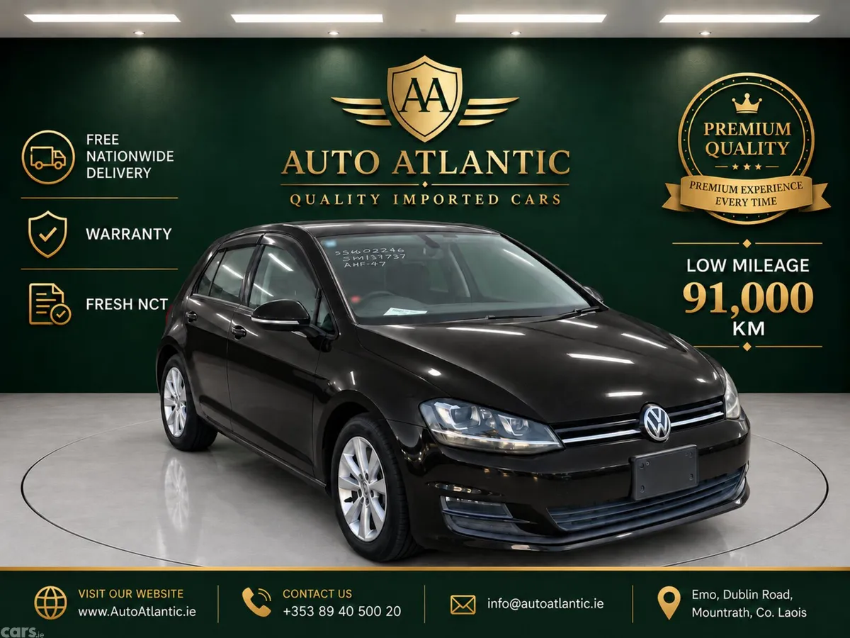 Volkswagen Golf Hatchback, Petrol, 2013, Black