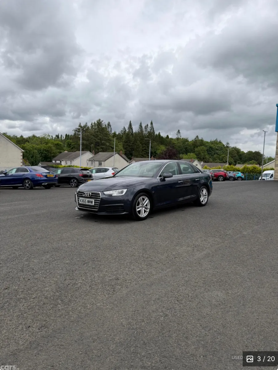 Audi A4 Saloon, Diesel, 2016, Blue