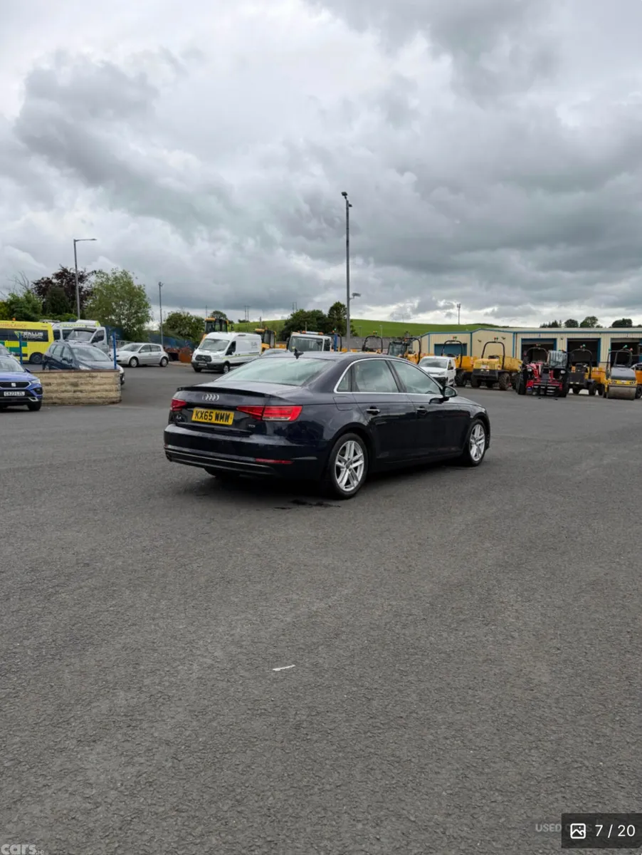Audi A4 Saloon, Diesel, 2016, Blue