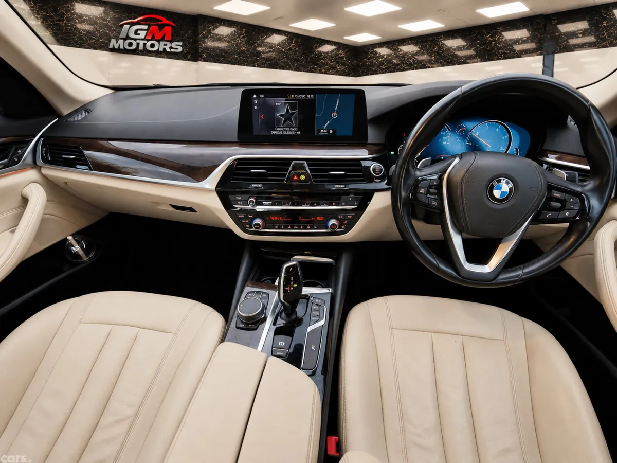 BMW 5-Series Saloon, Diesel, 2017, Grey