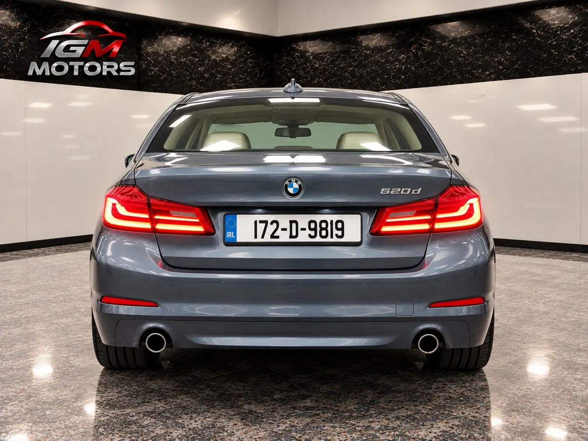 BMW 5-Series Saloon, Diesel, 2017, Grey