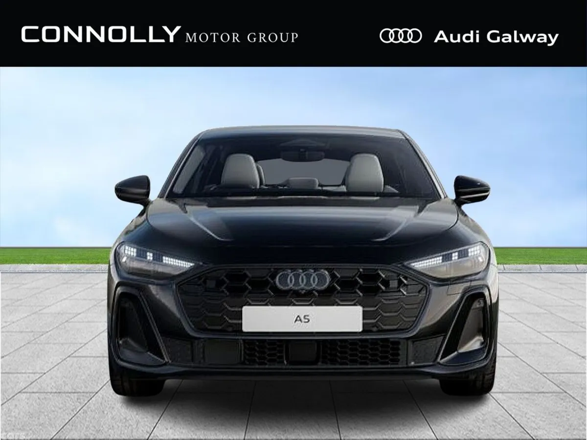 Audi A5 Saloon, Petrol Plug-in Hybrid, 2027, Black