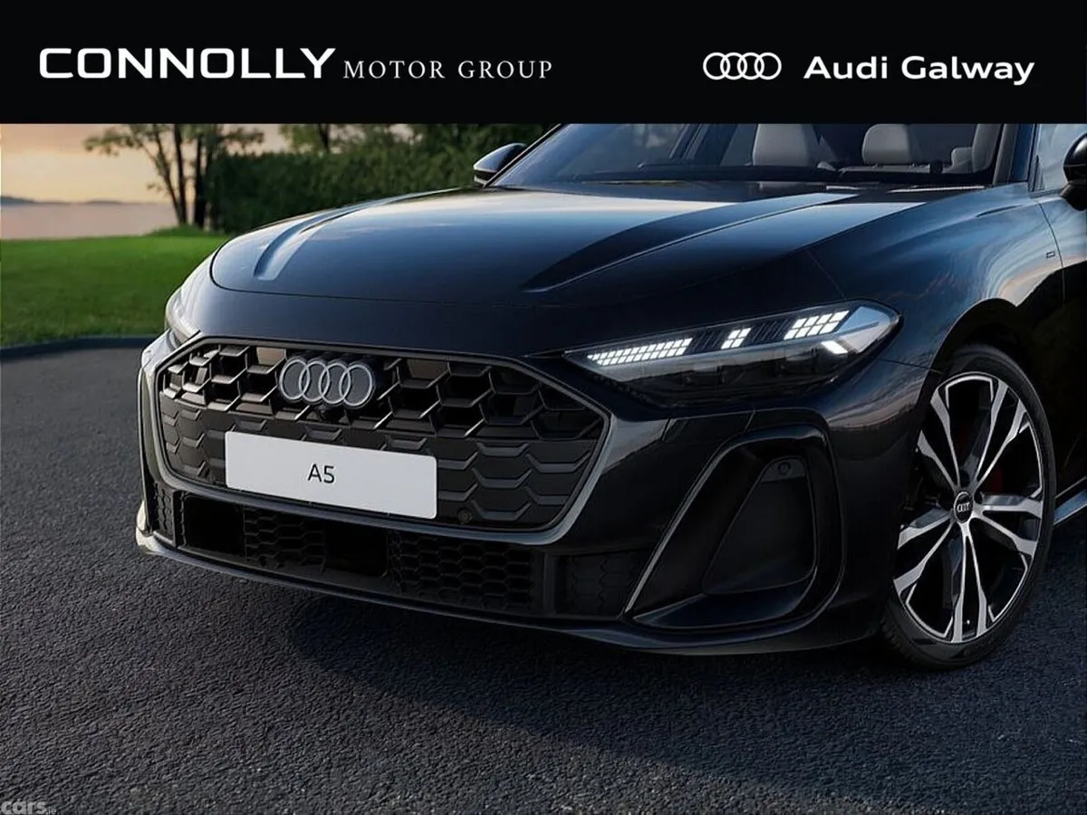 Audi A5 Saloon, Petrol Plug-in Hybrid, 2027, Black