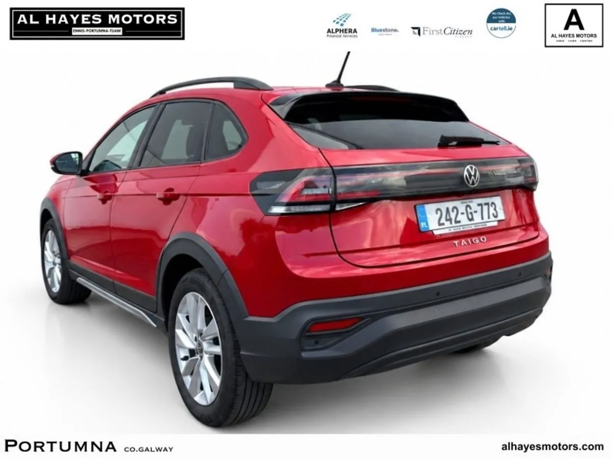 Volkswagen Taigo SUV, Petrol, 2024, Red