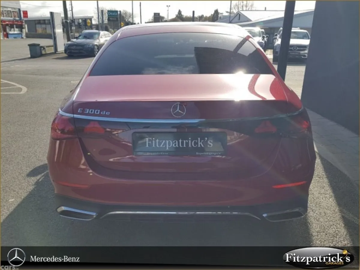 Mercedes-Benz E-Class Saloon, Diesel Plug-in Hybrid, 2026, Red