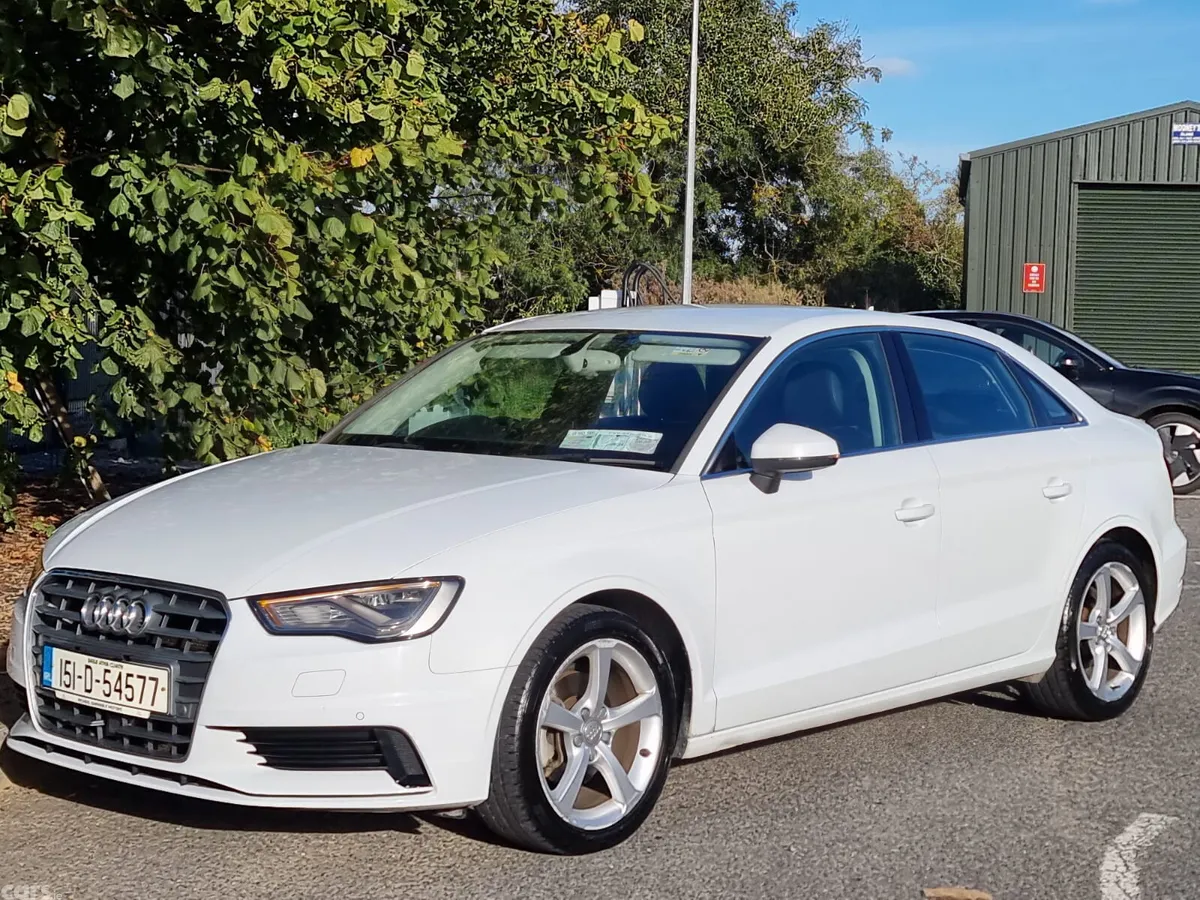 Audi A3 Saloon, Petrol, 2015, White
