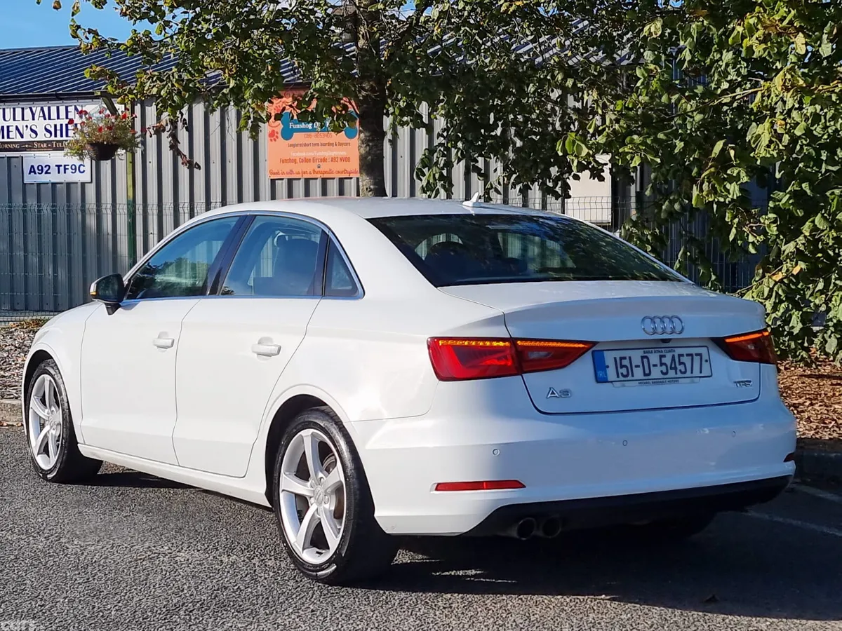 Audi A3 Saloon, Petrol, 2015, White