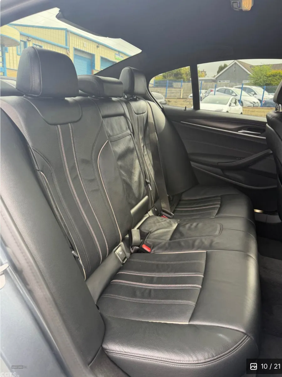 BMW 5-Series Saloon, Diesel Hybrid, 2021, Blue