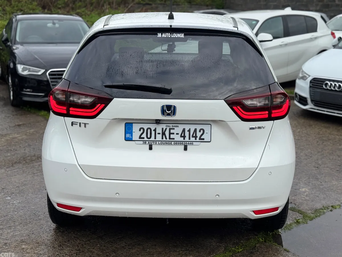 Honda Fit Hatchback, Petrol Hybrid, 2020, White