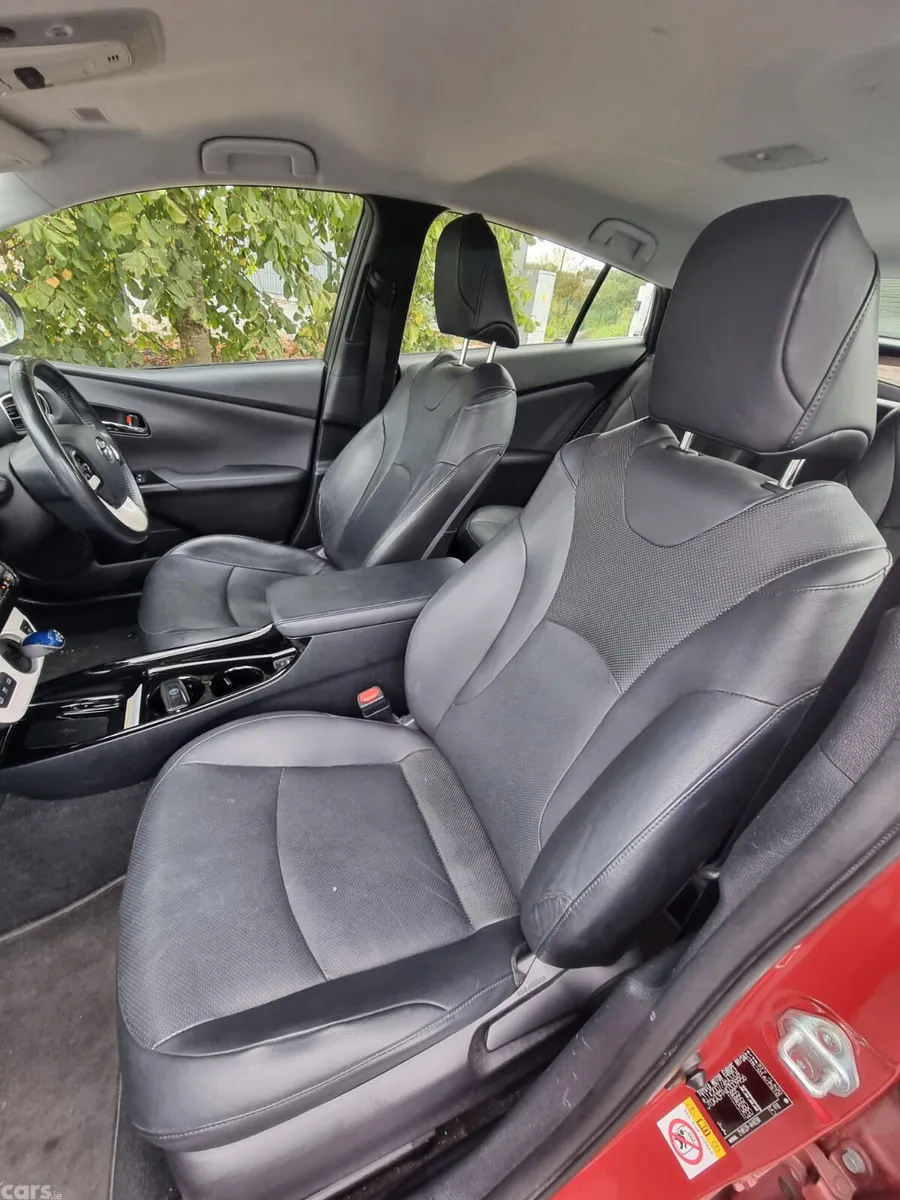 Toyota Prius Hatchback, Petrol Plug-in Hybrid, 2017, Red
